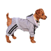 En Stock deporte cuatro pies impermeable algodón Jean PE Coolmax conciso étnico mascota Sudadera con capucha ropa de perro para invierno y otoño