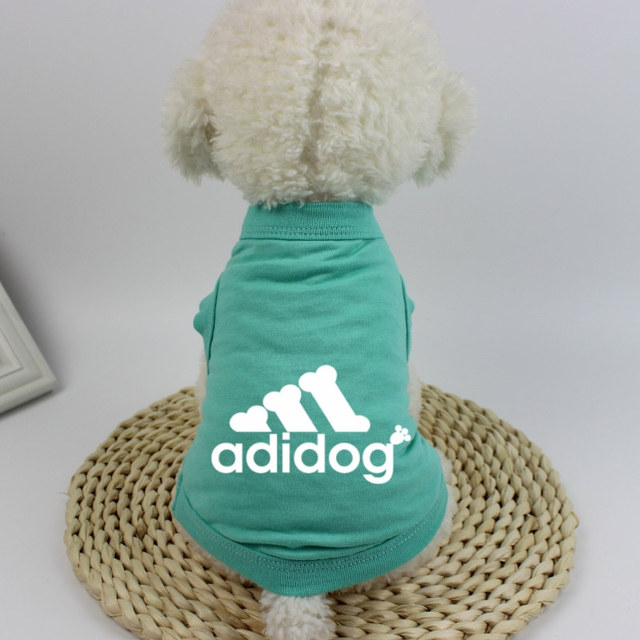 Sudadera con capucha para perro, ropa de lujo para perro, camiseta para perro, ropa de conejo Adidog para verano, 2021