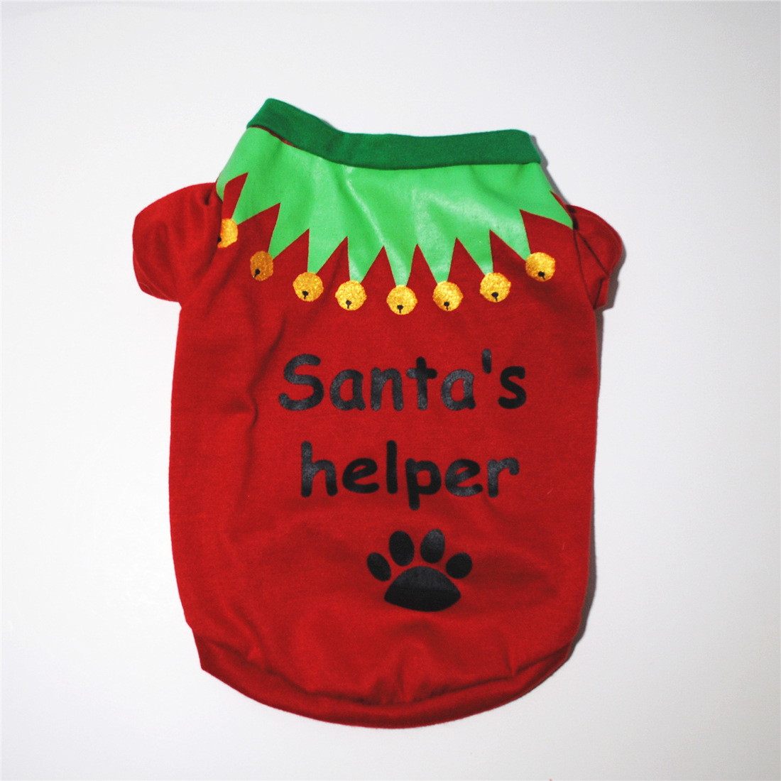Venta al por mayor Plain Pet Summer roupas para o pet Cat Dog T Shirt Navidad Santa Claus Ropa para perros