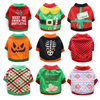 Suéter de diseñador al por mayor personalizado de otoño, accesorios de ropa para mascotas, ropa barata de Navidad para perros