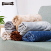 Precio barato Venta caliente Fleece suave edredón para mascotas estera manta de cama para perros y gatos