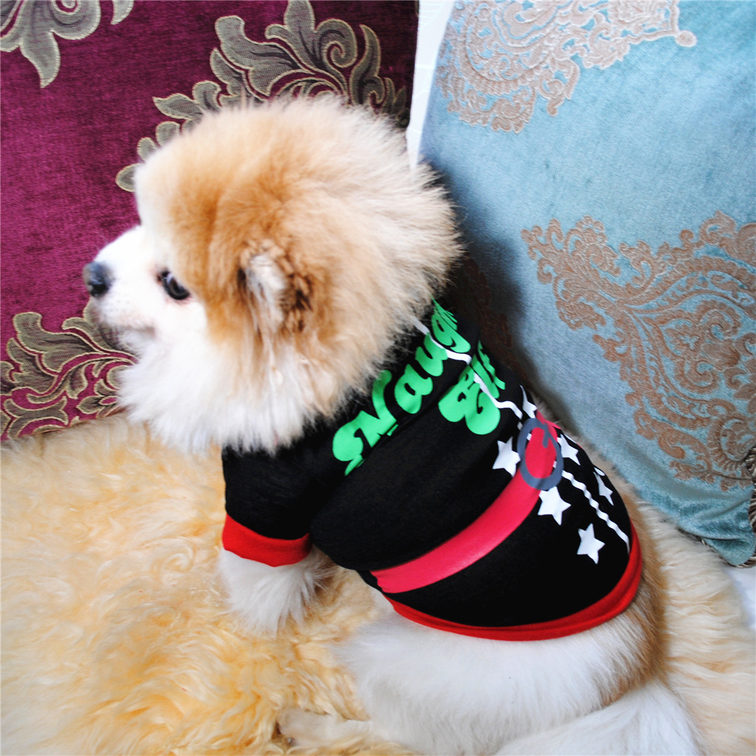 Ropa de mascotas Gato Ropa de verano Gato camiseta Cachorros Perros Ropa de Navidad para mascotas pequeñas