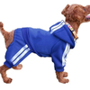 En Stock deporte cuatro pies impermeable algodón Jean PE Coolmax conciso étnico mascota Sudadera con capucha ropa de perro para invierno y otoño
