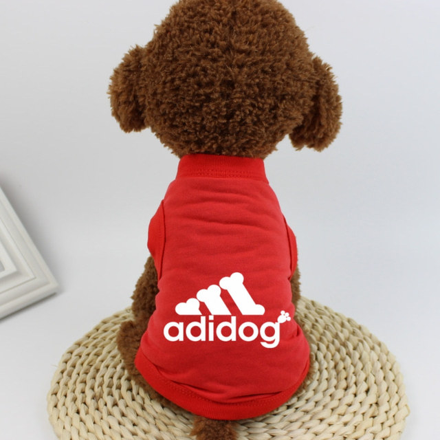 Sudadera con capucha para perro, ropa de lujo para perro, camiseta para perro, ropa de conejo Adidog para verano, 2021