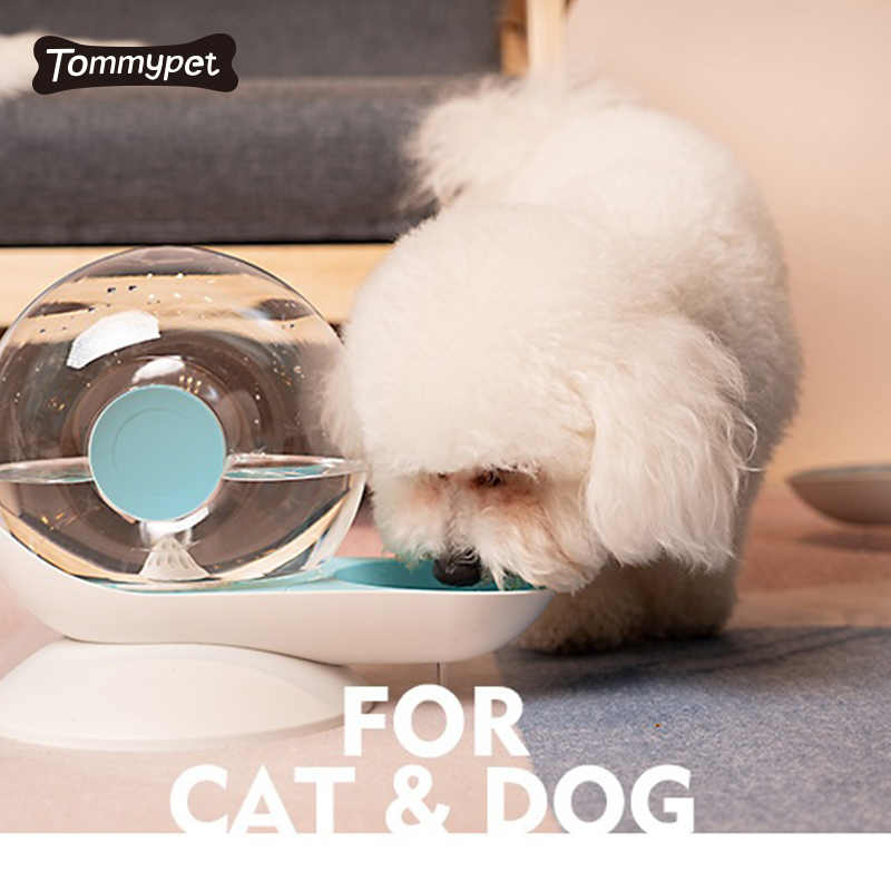 Dispensador de agua para mascotas con alimentador automático de agua para gatos de nuevo diseño personalizado al por mayor para gatos y perros